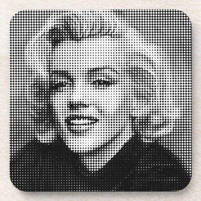 Dessous-de-verre Art de bruit Marilyn (Devant)