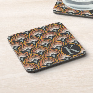 Dessous-de-verre Art Déco Jazz Age Sunset Jukebox