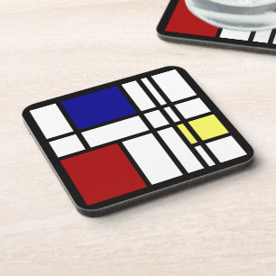 Dessous-de-verre Art d'impression de Mondrian