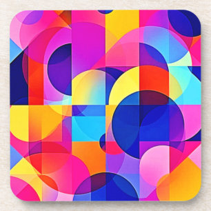 Dessous-de-verre Art Dot Energy Vibrant
