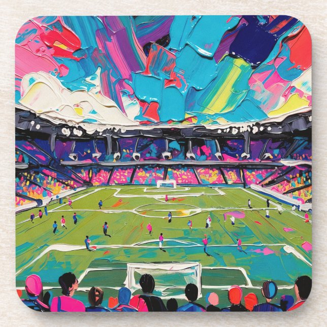 Dessous-de-verre Art du football (#3) (Devant)