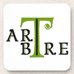 Dessous-de-verre Art en Ararbre