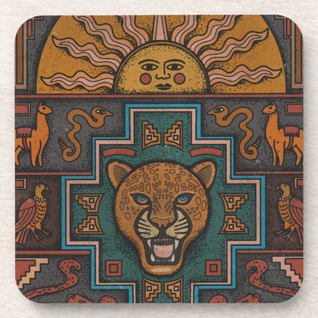 Dessous-de-verre Art Inca (Devant)