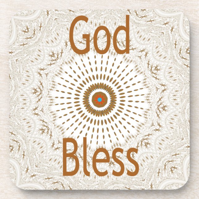 Dessous-de-verre Art Motif Africain Traditionnel Imprimer (Devant)