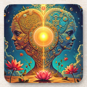 Dessous-de-verre Art spirituel éveil