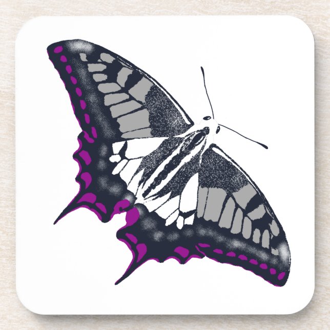 Dessous-de-verre Asexual Flag Swallowtail (Devant)