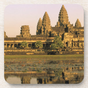 Dessous-de-verre Asie, Cambodge, Siem Reap. Angkor Wat.