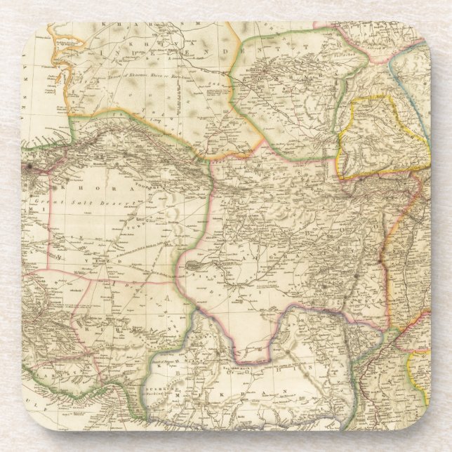 Dessous-de-verre Asie centrale 2 (Devant)