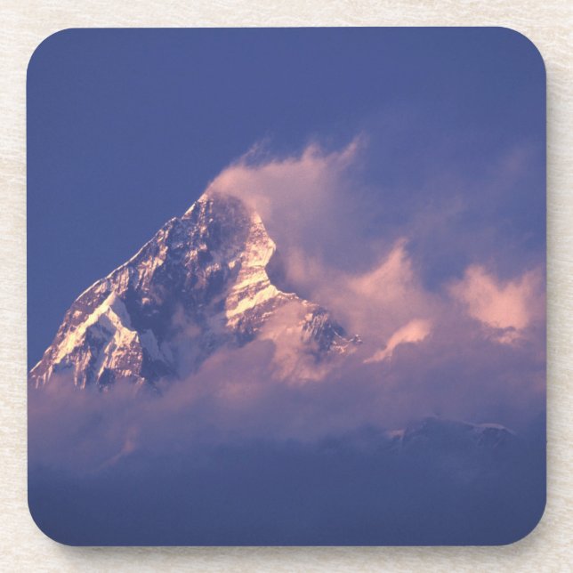 Dessous-de-verre Asie, Népal. Machhapuchhare (Devant)