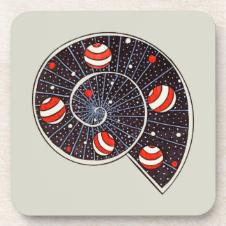 Dessous-de-verre Astronomie Funny Space Spiral Galaxy