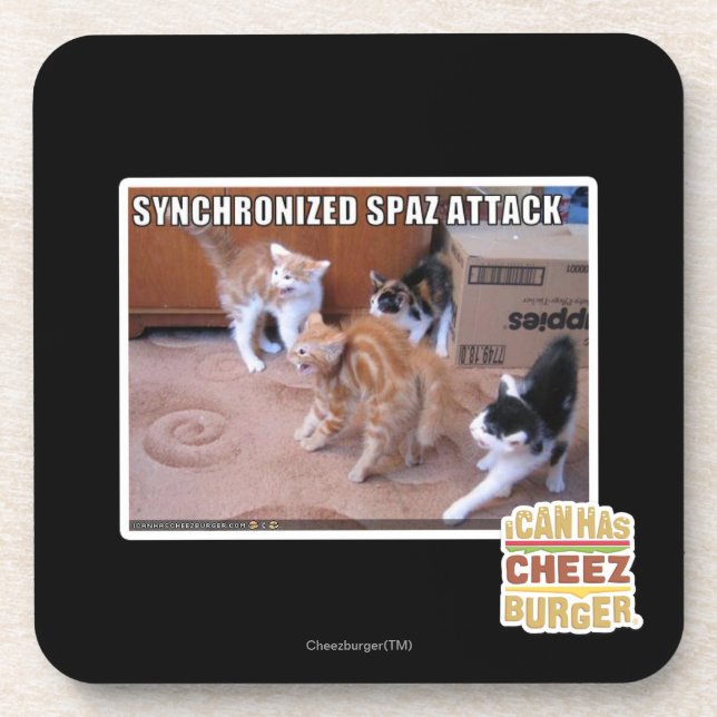 Dessous-de-verre Attaque de Sychronized Spaz (Devant)