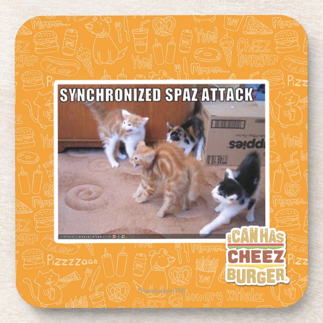 Dessous-de-verre Attaque de Sychronized Spaz (Devant)