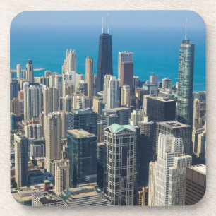 Dessous-de-verre Au-dessus de Chicago