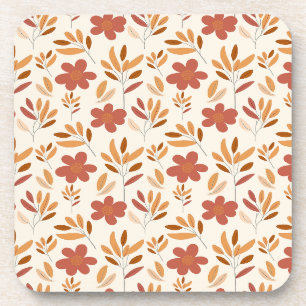 Dessous-de-verre Automne Automne Automne Motif Floral