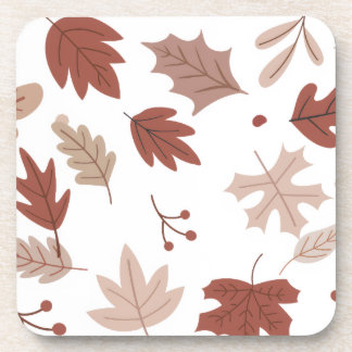 Dessous-de-verre Automne/ Inspiré de la pleine saison