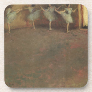 Dessous-de-verre Avant le ballet par Edgar Degas, Beaux-arts vintag