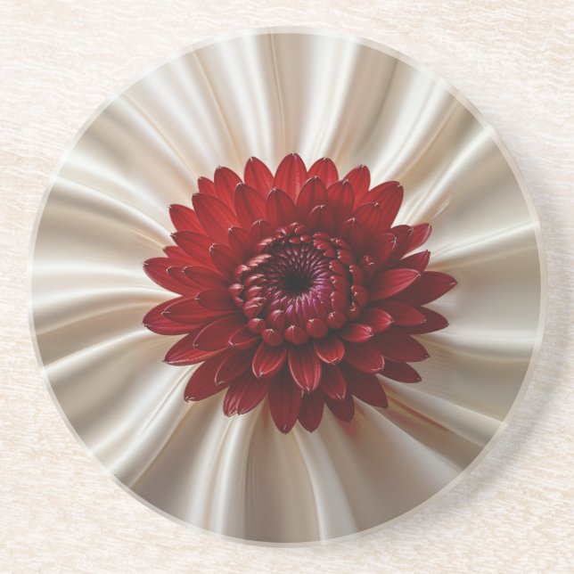 Dessous de verre avec couleurs japanase Design (Devant)