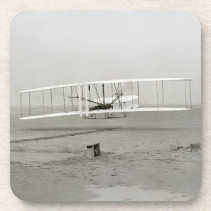 Dessous-de-verre Avion des Frères Wright Premier Vol Avion Aviation