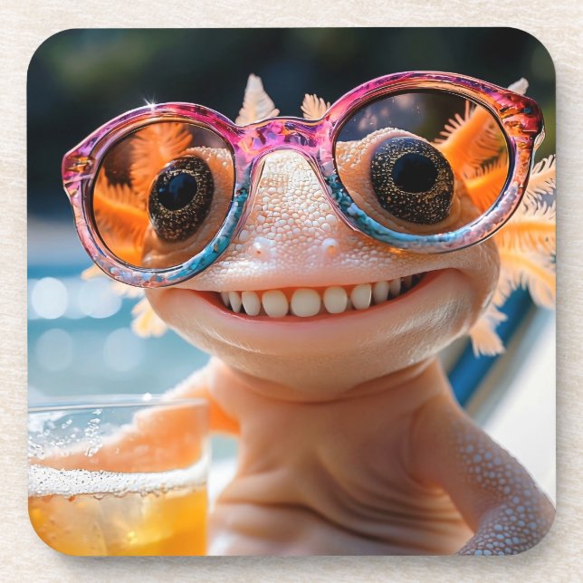 Dessous-de-verre Axolotl (Devant)