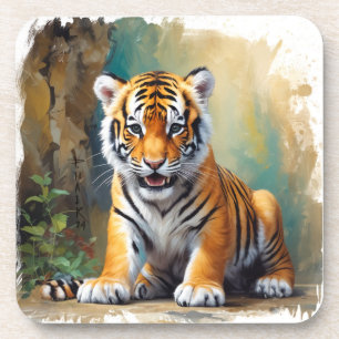 Dessous-de-verre Baby Tiger