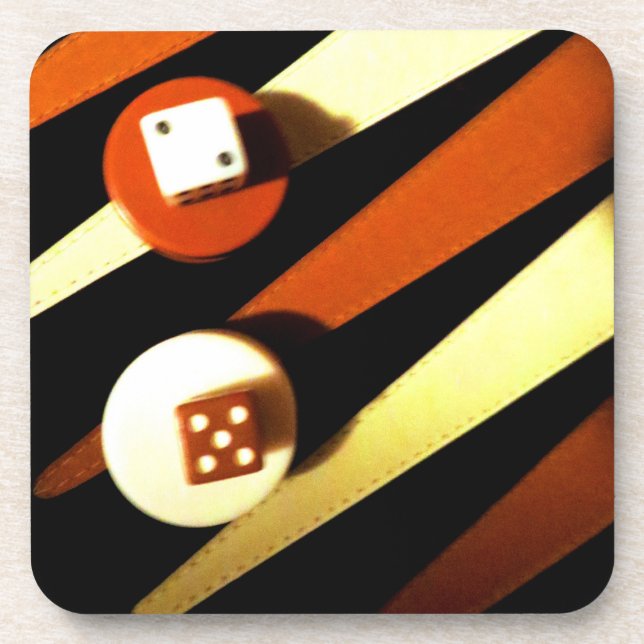 Dessous-de-verre Backgammon (Devant)