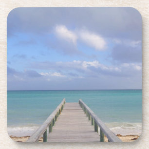 Dessous-de-verre BAHAMAS, île de Grand Bahama, côté est :