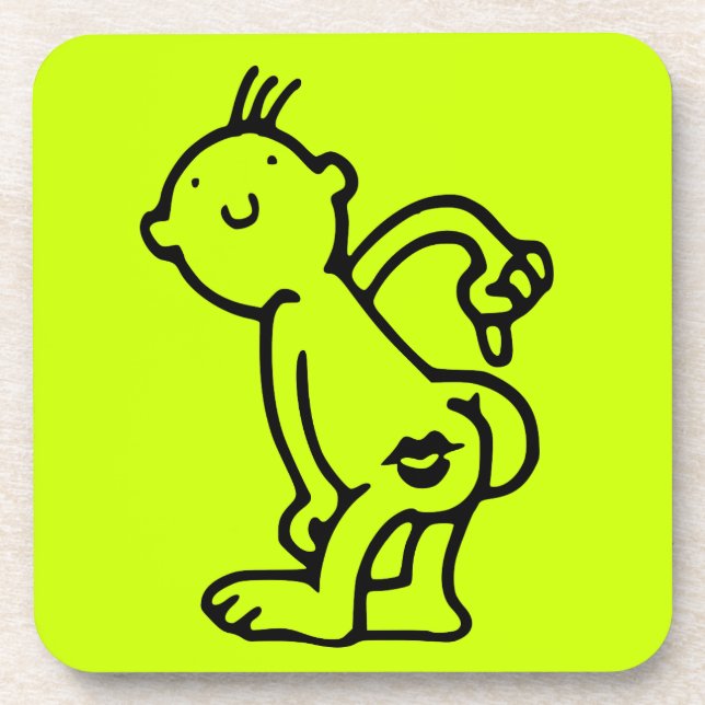 Dessous-de-verre Baiser (Devant)