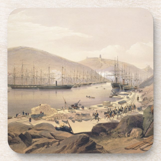 Dessous-de-verre Balaklava, plat 'de Seat de guerre dans l'est (Devant)