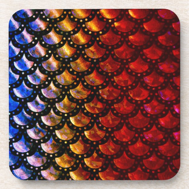 Dessous-de-verre Balances rustiques de sirènes (Devant)