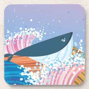 Dessous-de-verre Baleine