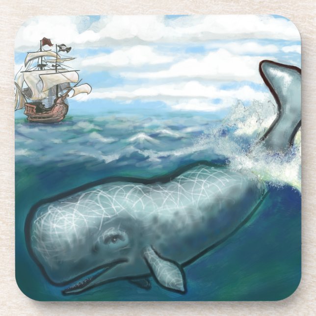 Dessous-de-verre Baleine Ho (Devant)