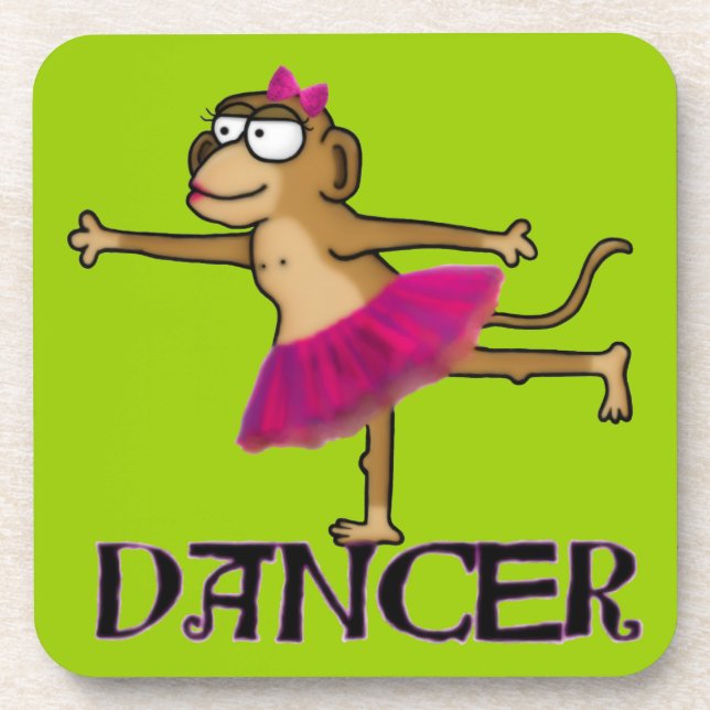 Dessous-de-verre Ballet de singe (Devant)