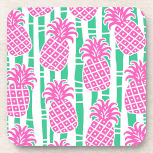 Dessous-de-verre Bambou Tropical de l'Ananas