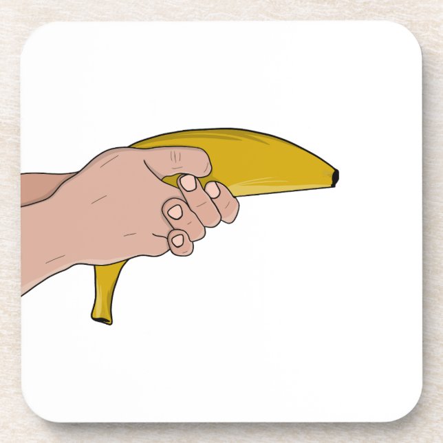 Dessous-de-verre Banane mortelle (Devant)
