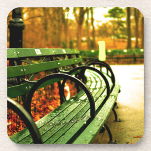 Dessous-de-verre Banc à Central Park, New York