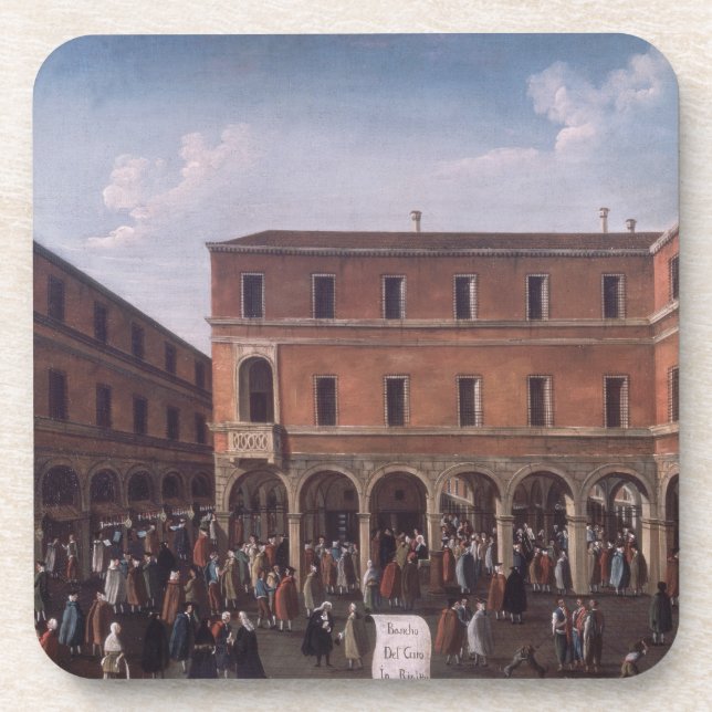 Dessous-de-verre Bancho del Giro dans le Rialto, Venise (Devant)