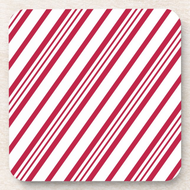 Dessous-de-verre Bande de Noël sucre de canne (Devant)