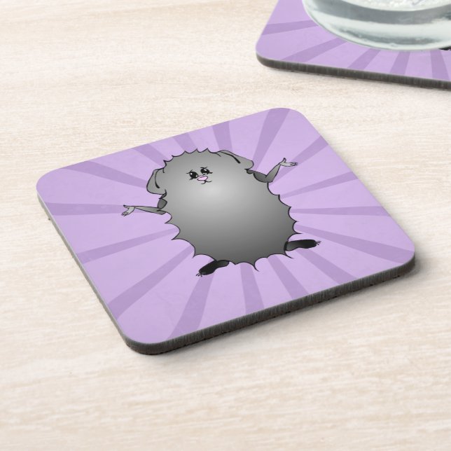 Dessous-de-verre Bande dessinée Abyssinian Guinea Pig (Côté gauche)