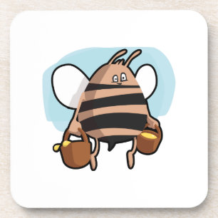Dessous-de-verre Bande dessinée d'abeille