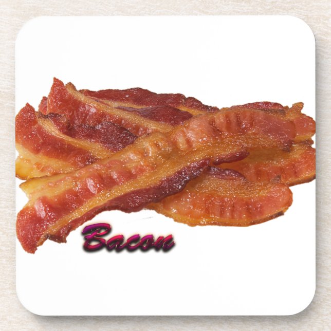 Dessous-de-verre Bandes de Bacon (Devant)