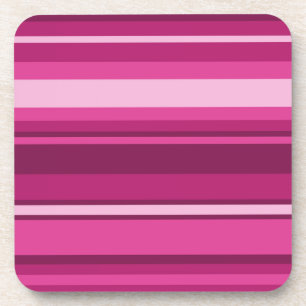 Dessous-de-verre Bandes de Fuschia