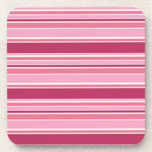Dessous-de-verre Bandes roses