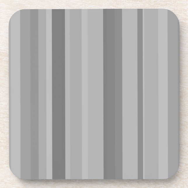 Dessous-de-verre Bandes verticales grises (Devant)