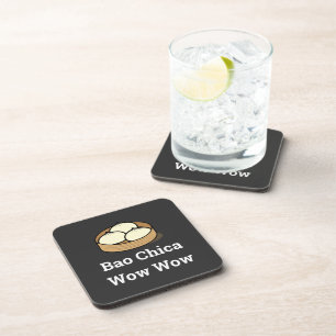 Dessous-de-verre Bao Chica Wow Beverage Coaster