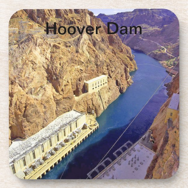 Dessous-de-verre Barrage Hoover en Arizona (Devant)