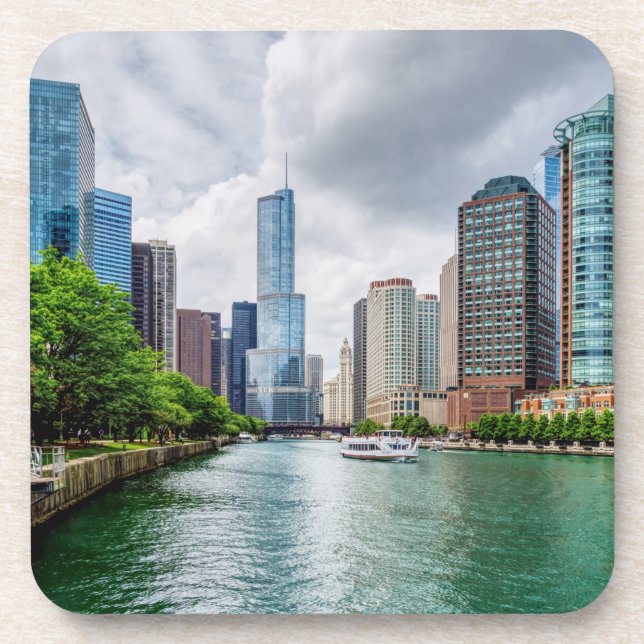 Dessous-de-verre Bas Chicago (Devant)