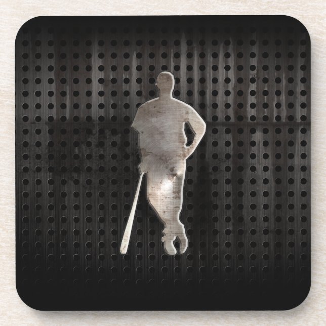 Dessous-de-verre Base-ball rocailleux (Devant)