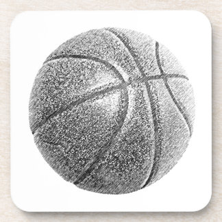 Dessous-de-verre Basket-ball avec effet crayon