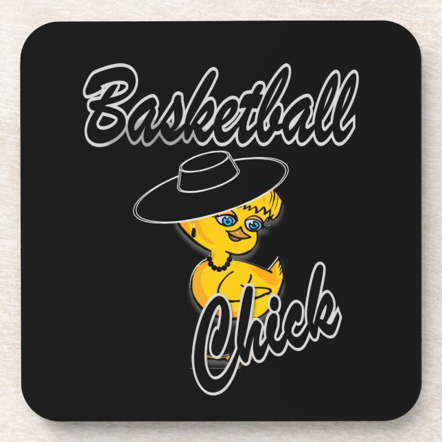 Dessous-de-verre Basketball Chick #4 (Devant)