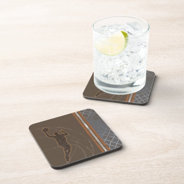 Dessous-de-verre Basketball Coasters (Côté Droit)
